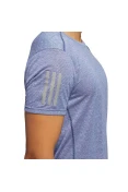 CAMISETA ADIDAS OWN THE RUN COOLER MASCULINA - Azul/cinza