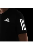 CAMISETA ADIDAS OWN THE RUN COOLER MASCULINA - Preto/branco