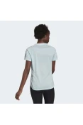 CAMISETA ADIDAS OWN THE RUN FEMININA - Azul celeste