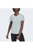 CAMISETA ADIDAS OWN THE RUN FEMININA - Azul celeste