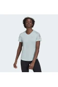 CAMISETA ADIDAS OWN THE RUN FEMININA - Azul celeste