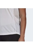 CAMISETA ADIDAS OWN THE RUN FEMININA - Branco/preto