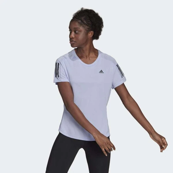 CAMISETA ADIDAS OWN THE RUN FEMININA - Lilas
