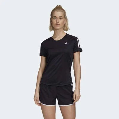 CAMISETA ADIDAS OWN THE RUN FEMININA - Preto