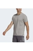 CAMISETA ADIDAS OWN THE RUN HEATHER MASCULINA - Cinza