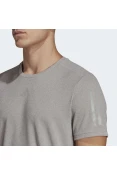 CAMISETA ADIDAS OWN THE RUN HEATHER MASCULINA - Cinza