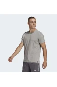 CAMISETA ADIDAS OWN THE RUN HEATHER MASCULINA - Cinza