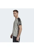 CAMISETA ADIDAS OWN THE RUN MASCULINA - Cinza/preto