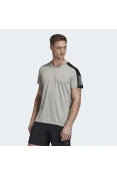 CAMISETA ADIDAS OWN THE RUN MASCULINA - Cinza/preto