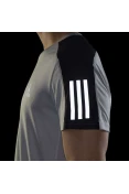 CAMISETA ADIDAS OWN THE RUN MASCULINA - Cinza/preto