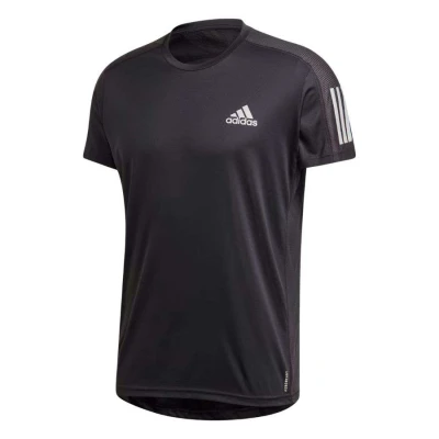 CAMISETA ADIDAS OWN THE RUN MASCULINA - Preto/prata