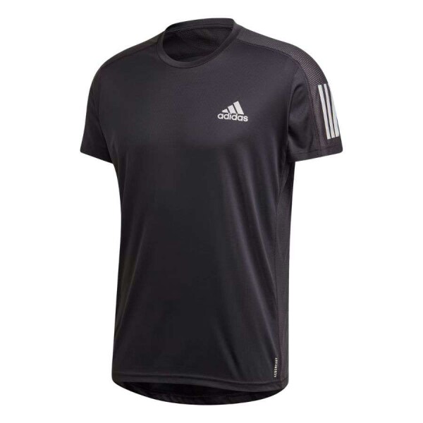 CAMISETA ADIDAS OWN THE RUN MASCULINA - Preto/prata