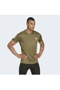 CAMISETA ADIDAS OWN THE RUN MASCULINA - Verde