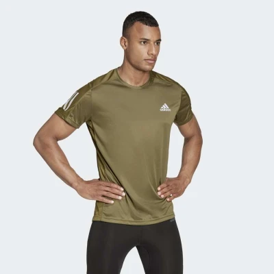 CAMISETA ADIDAS OWN THE RUN MASCULINA - Verde