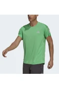 CAMISETA ADIDAS OWN THE RUN MASCULINA - Verde/prata CAMISETA ADIDAS OWN THE RUN MASCULINA - Verde/prata