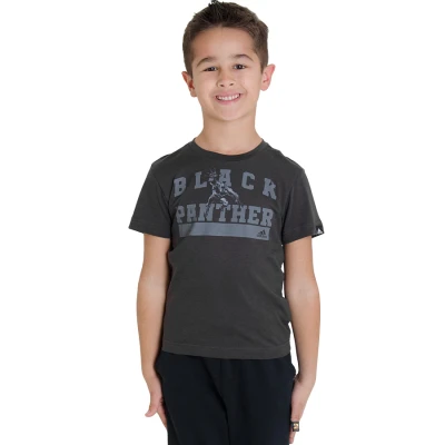 CAMISETA ADIDAS PANTERA NEGRA INFANTIL - Chumbo/grafite