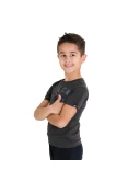 CAMISETA ADIDAS PANTERA NEGRA INFANTIL - Chumbo/grafite