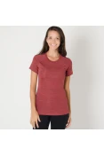 CAMISETA ADIDAS PERFORMANCE TEE FEMININA - Vermelho
