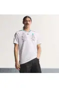 CAMISETA ADIDAS PILOTO MERCEDES OFICIAL F1 TEAM MASCULINA - Branco