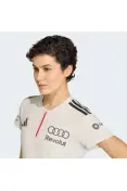 CAMISETA ADIDAS POLO AUDI REVOLUT F1 ENG MARK FEM - Cinza