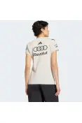 CAMISETA ADIDAS POLO AUDI REVOLUT F1 ENG MARK FEM - Cinza
