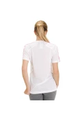 CAMISETA ADIDAS RESPONSE FEMININA - Branco/pink
