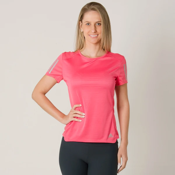 CAMISETA ADIDAS RESPONSE FEMININA - Pink CAMISETA ADIDAS RESPONSE FEMININA - Pink