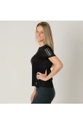 CAMISETA ADIDAS RESPONSE FEMININA - Preto CAMISETA ADIDAS RESPONSE FEMININA - Preto