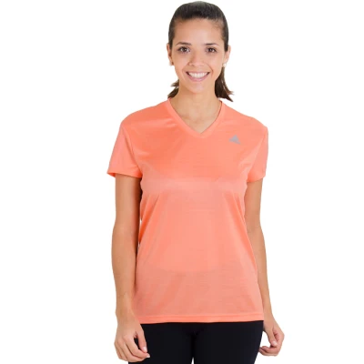 CAMISETA ADIDAS RESPONSE FEMININA - Salmao CAMISETA ADIDAS RESPONSE FEMININA - Salmao