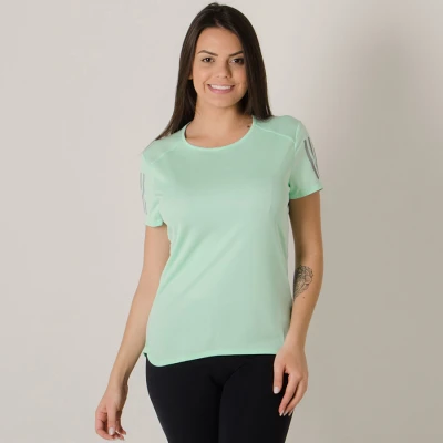 CAMISETA ADIDAS RESPONSE FEMININA - Verde CAMISETA ADIDAS RESPONSE FEMININA - Verde