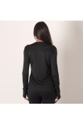 CAMISETA ADIDAS RESPONSE MANGA LONGA FEMININA - Preto