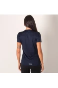 CAMISETA ADIDAS RUN 3S FEMININA - Marinho