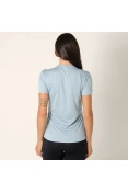 CAMISETA ADIDAS RUN FEMININA - Azul celeste