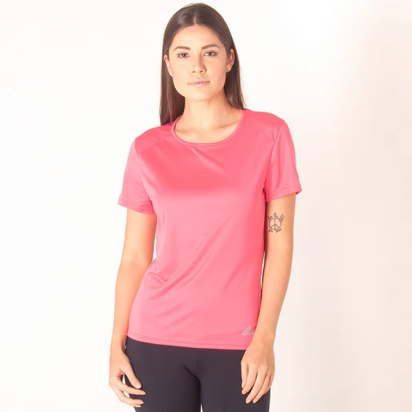 CAMISETA ADIDAS RUN FEMININA - Pink