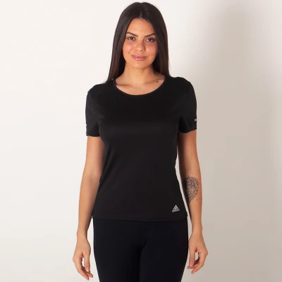 CAMISETA ADIDAS RUN FEMININA - Preto