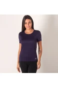 CAMISETA ADIDAS RUN FEMININA - Roxo