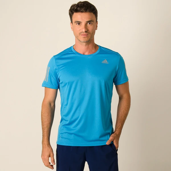 CAMISETA ADIDAS RUN GRAPHIC MASCULINA - Azul
