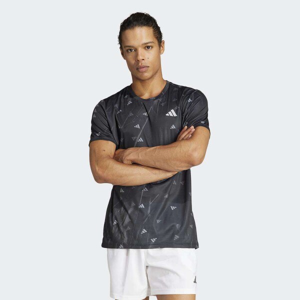CAMISETA ADIDAS RUN IT BRAND LOVE MASCULINA - Preto