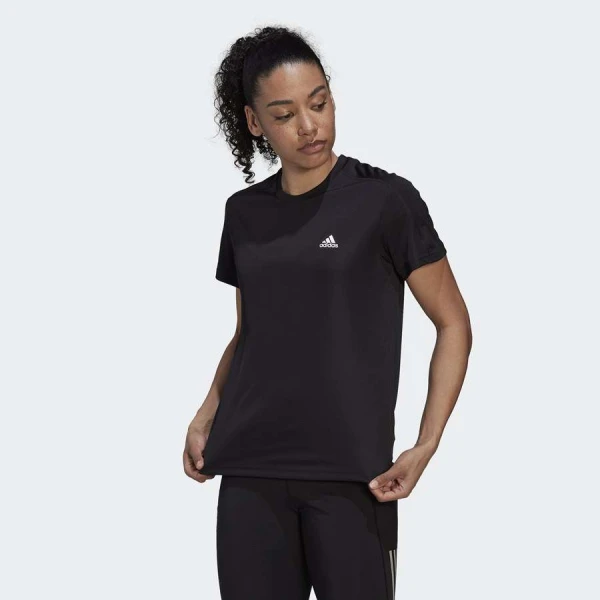 CAMISETA ADIDAS RUN IT FEMININA - Preto