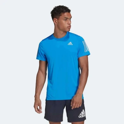 CAMISETA ADIDAS RUN IT MASCULINA - Azul CAMISETA ADIDAS RUN IT MASCULINA - Azul