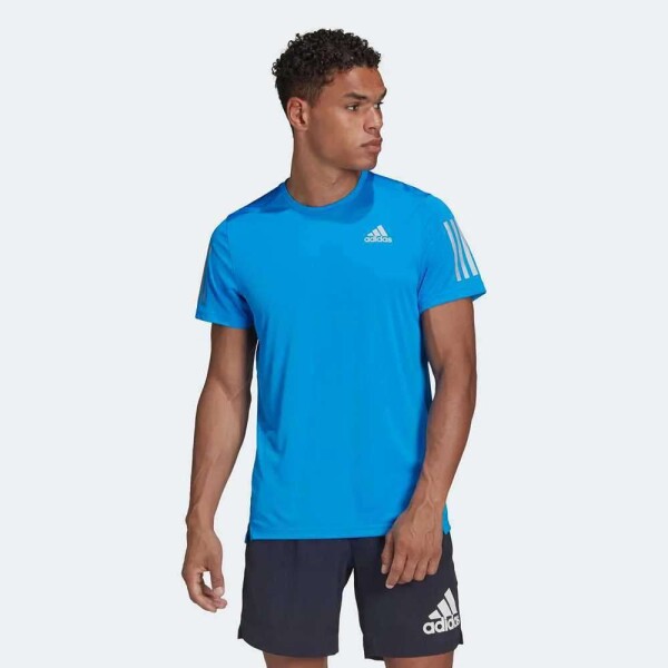 CAMISETA ADIDAS RUN IT MASCULINA - Azul