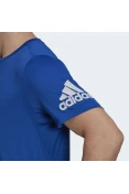 CAMISETA ADIDAS RUN IT MASCULINA - Azul/branco