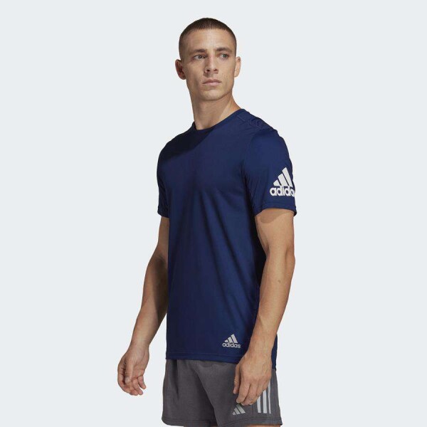 CAMISETA ADIDAS RUN IT MASCULINA - Marinho