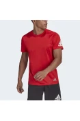CAMISETA ADIDAS RUN IT MASCULINA - Vermelho
