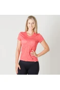 CAMISETA ADIDAS RUN TEE FEMININA - Vermelho