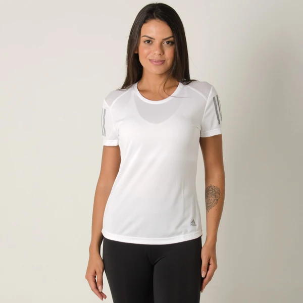 CAMISETA ADIDAS RUNNING FEMININA - Branco