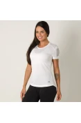 CAMISETA ADIDAS RUNNING FEMININA - Branco