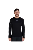 CAMISETA ADIDAS SEQUENCIALS MANGA LONGA MASCULINA - Preto