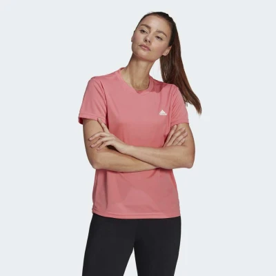 CAMISETA ADIDAS SL PERFORMANCE FEMININO - Rosa CAMISETA ADIDAS SL PERFORMANCE FEMININO - Rosa
