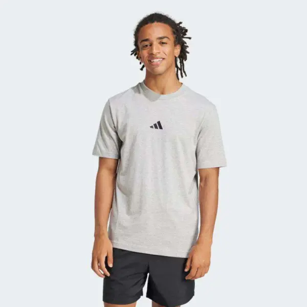 CAMISETA ADIDAS SMALL LOGO MASCULINA - Cinza